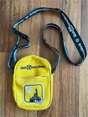 Walt Disney World Yellow Crossbody Bag